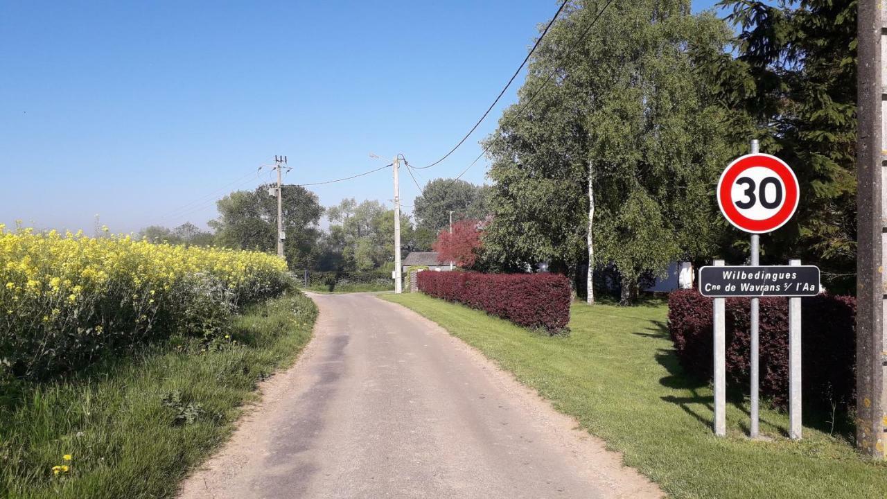 Studio Du Gite Wavrans-sur-l'Aa Ngoại thất bức ảnh